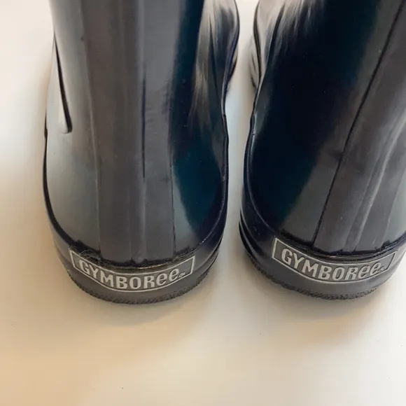 Gymboree New Pirate Theme Rain Boots with Pull on Straps C87