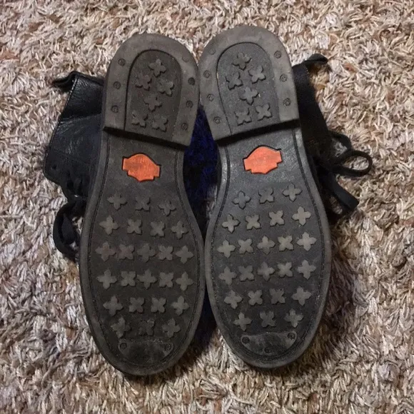 Harley-Davidson leather boots