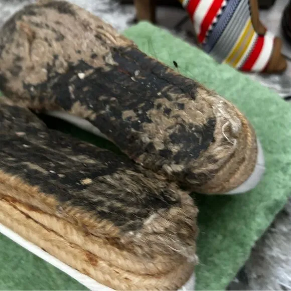 Hermes Espadrilles insect flats classic loafers rare vintage shoes bug slide ins