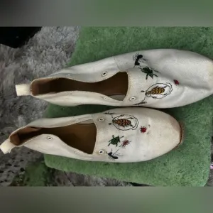 Hermes Espadrilles insect flats classic loafers rare vintage shoes bug slide ins