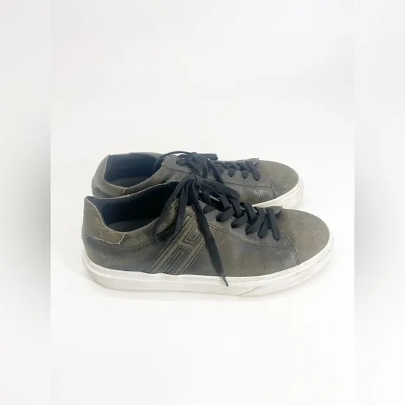 Hogan H340 Vintage Leather Sneakers Sz 7.5