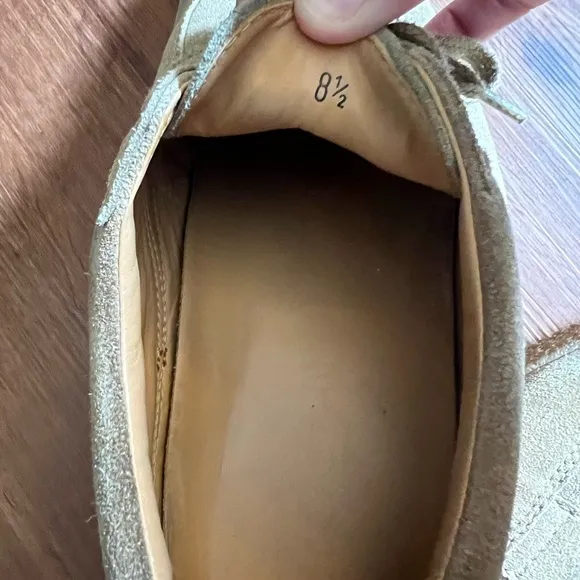 Hogan size 8.5 suede sneakers