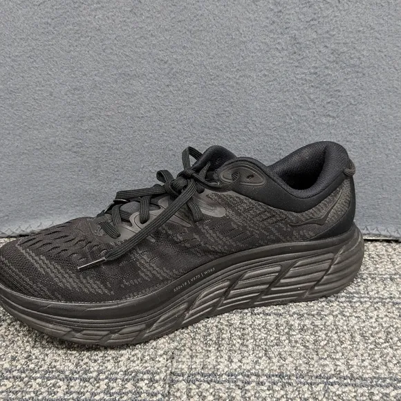 Hoka Gaviota 4 Mens Black Running Sneakers Size 12B