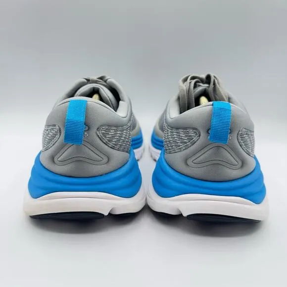 Hoka One One Gaviota 5 Limestone Diva Blue Road Running Sneakers Men’s 8 Wide