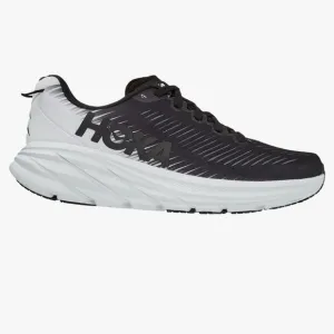 HOKA Womens Rincon 3 Running Sneakers Black White Size 7.5