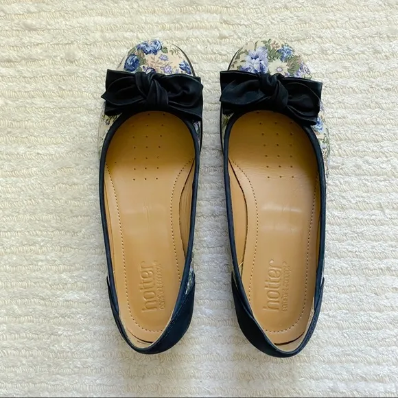 Hotter Original Jewel in navy floral