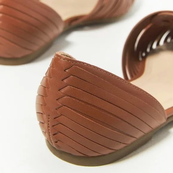HTF Anthropologie Leyla Woven Flats
