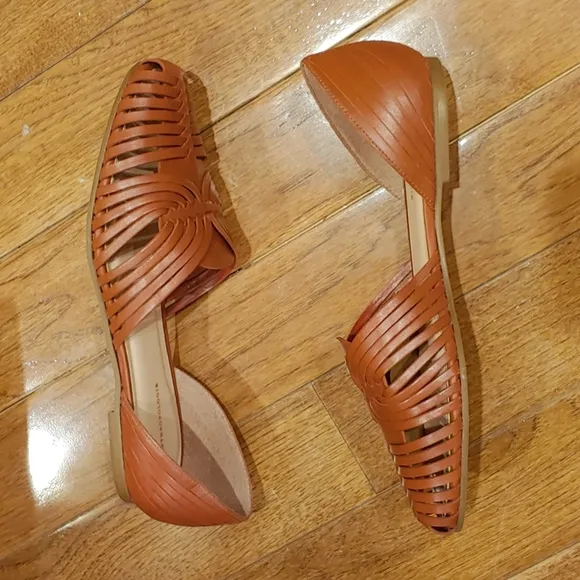 HTF Anthropologie Leyla Woven Flats