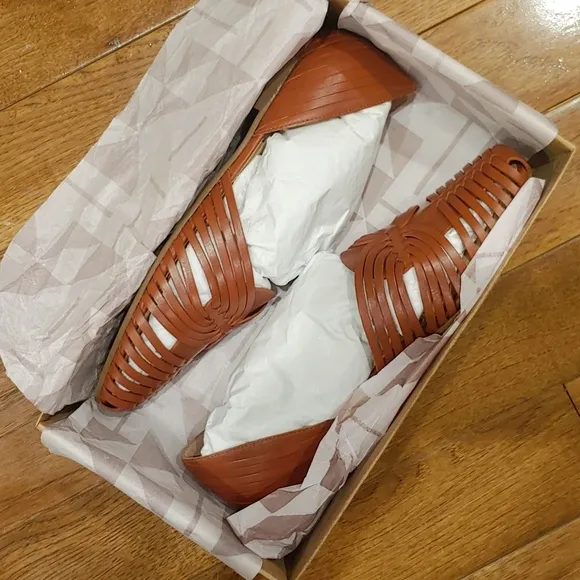 HTF Anthropologie Leyla Woven Flats