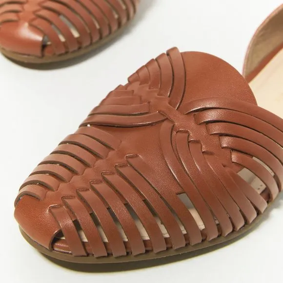 HTF Anthropologie Leyla Woven Flats