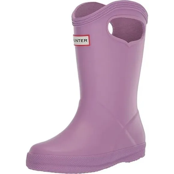 Hunter &quot;Sugar Kelp&quot; Purple Pull-On Rain Boots Size 10B/11G NEW!