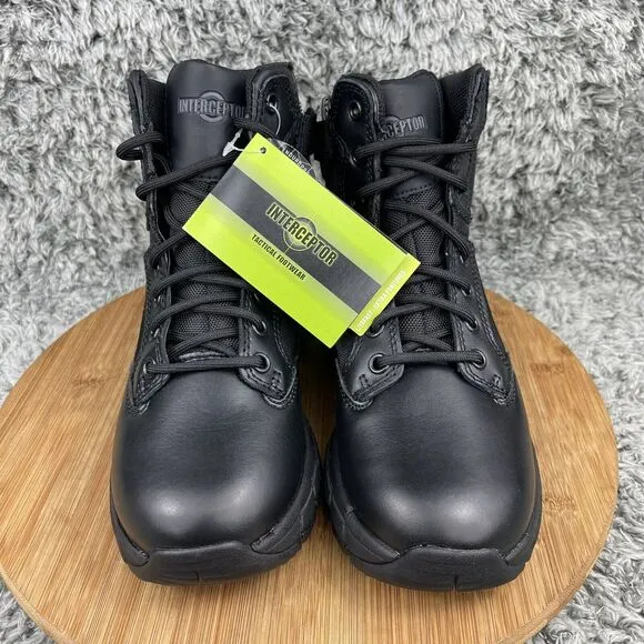 Interceptor Guard Zippered Tactical Boots Men's 6.5