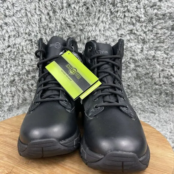 Interceptor Guard Zippered Tactical Boots Men's 6.5