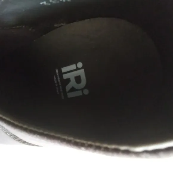 iRi Black/Red Neoprene Sneakers
