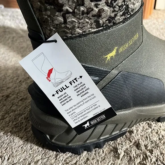 Irish Setter Camo Outdoor Boots
