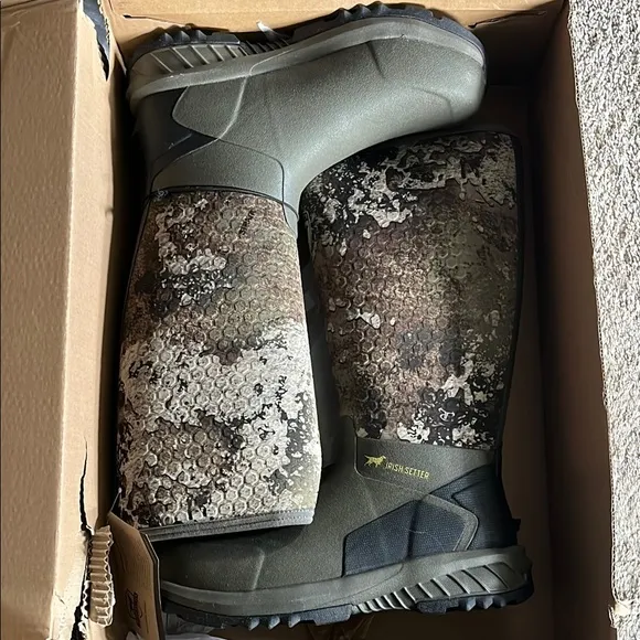 Irish Setter Camo Outdoor Boots