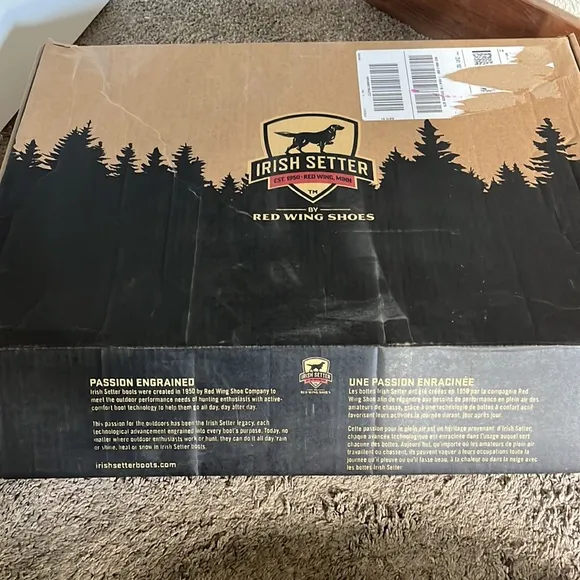Irish Setter Camo Outdoor Boots