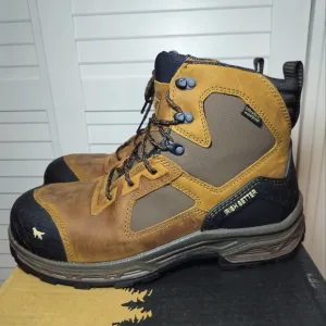 Irish Setter Kasota Waterproof Leather Safety Toe Side-Zip Boot Men Size 11.5 D