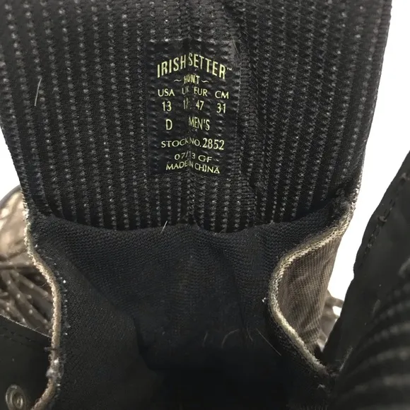 Irish Setter Terrain 400 Insulated Waterproof Hunting Boots for Men Size 13D