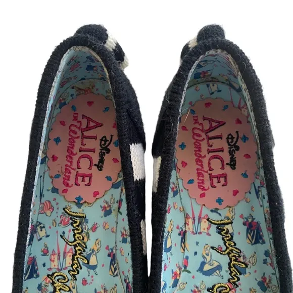 Irregular Choice’s “Alice in Wonderland” collection: Cheshire CATS flats 37 6.5