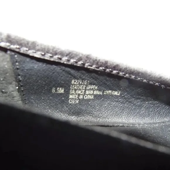 ISOLA Brianne Black Leather Ballet Flats Size 6.5M