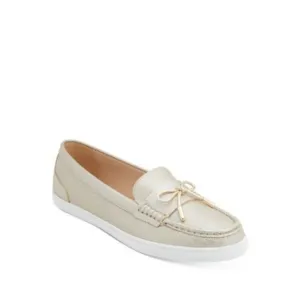 JACK ROGERS Womens Beige Remy Round Toe Slip On Leather Loafers Shoes 11 B