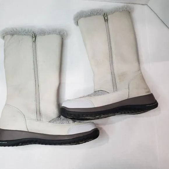 Jambu Baltic Mid Calf Faux Fur Snow Boots Size 7.5