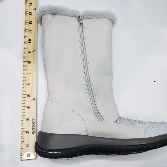 Jambu Baltic Mid Calf Faux Fur Snow Boots Size 7.5