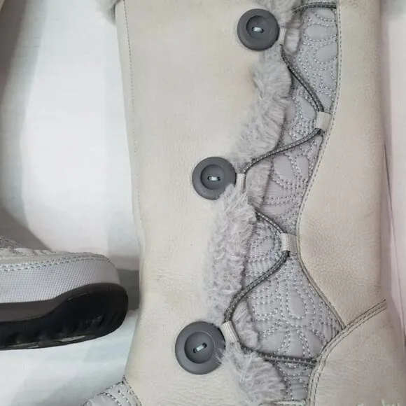 Jambu Baltic Mid Calf Faux Fur Snow Boots Size 7.5