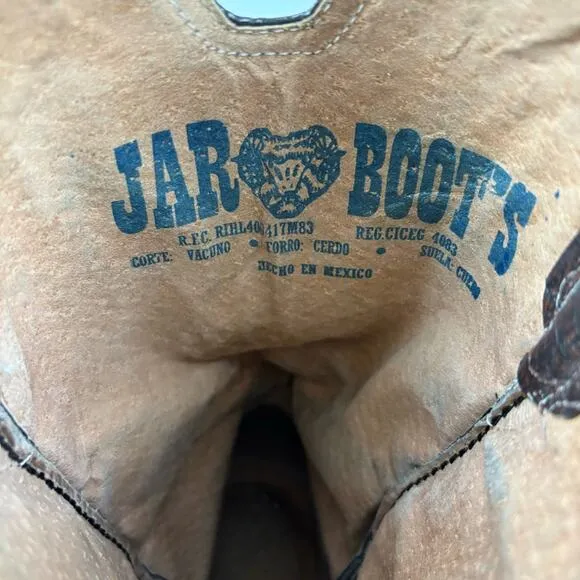 Jar Quill Ostrich Boots