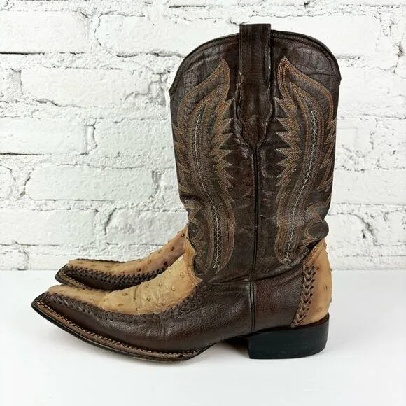 Jar Quill Ostrich Boots
