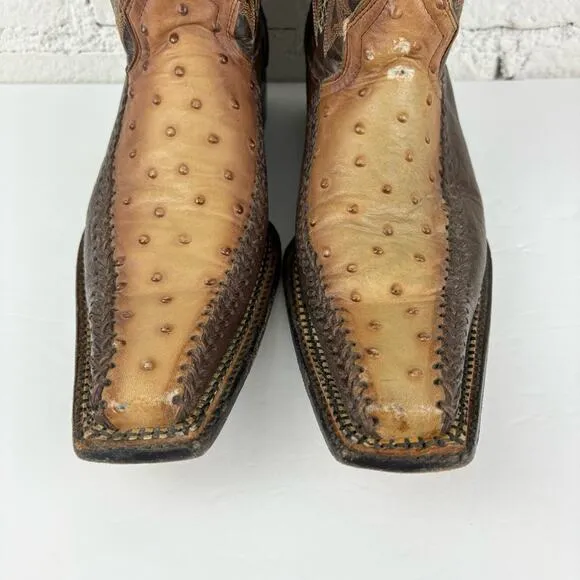 Jar Quill Ostrich Boots