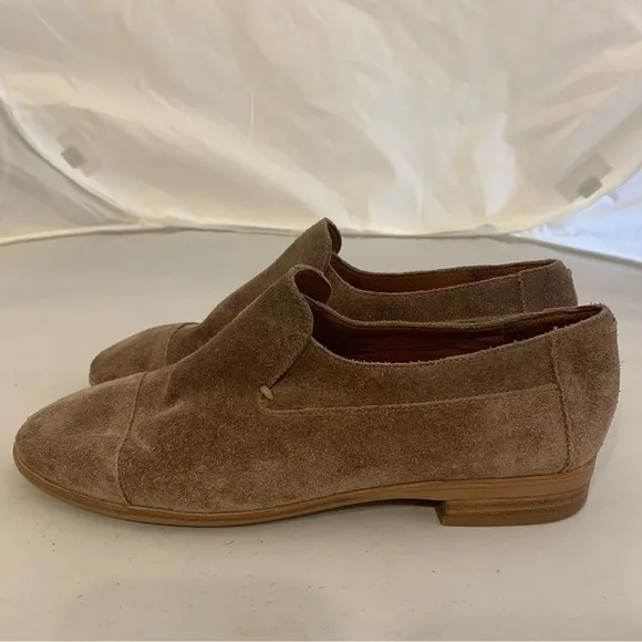 Jeffery Campbell Barkley Tan Suede Loafers