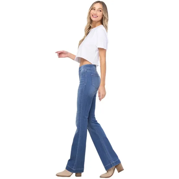 Jelly Jeans Jeggings Light Blue Flare ALL SIZES S, M, L, XL