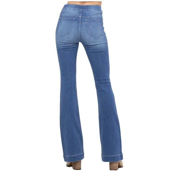 Jelly Jeans Jeggings Light Blue Flare ALL SIZES S, M, L, XL