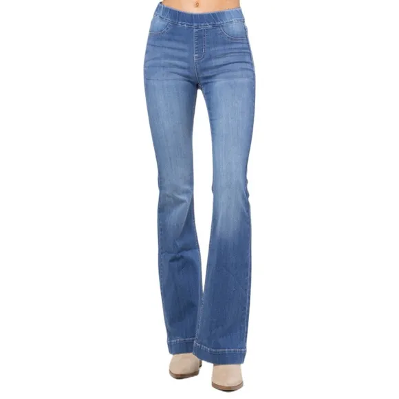 Jelly Jeans Jeggings Light Blue Flare ALL SIZES S, M, L, XL