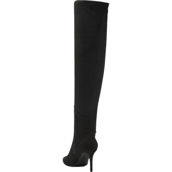 Jessica Simpson Womens Abrine Pull On Over-The-Knee Boots Black 6.5 NIB