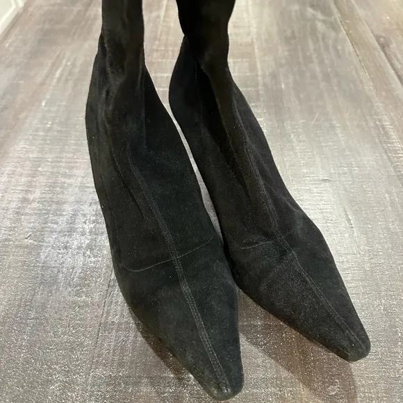 JIMMY CHOO Black Heeled Boots