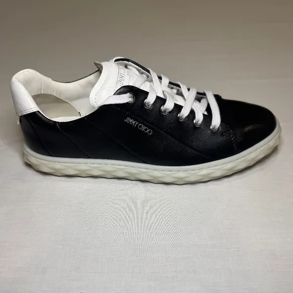 Jimmy Choo Diamond Light Sneakers - Size 40.5