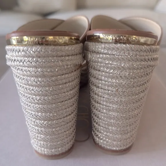Jimmy Choo Dovina Espadrille Platform Wedge NWT