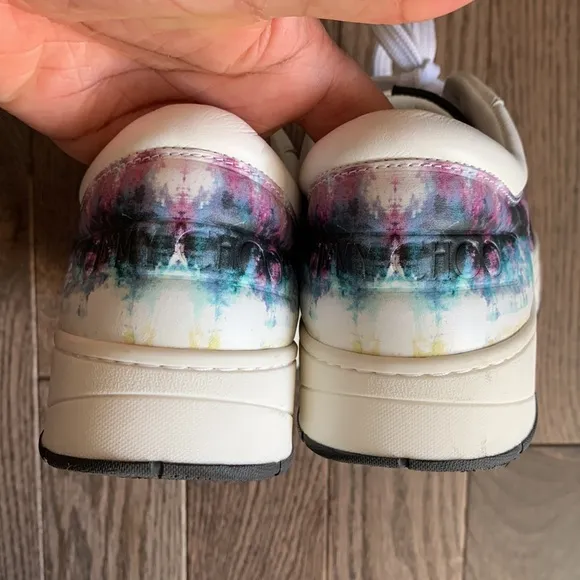 Jimmy Choo Hawaii Tie-Dye Leather Sneakers