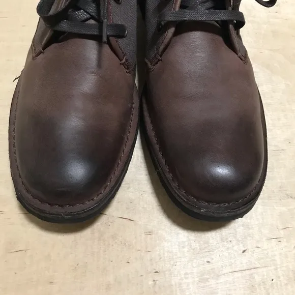 John Varvatos Boots Brown Leather Size 8.5