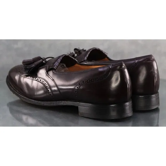 Johnston &amp; Murphy Heritage Men's Kiltie Tassel Loafers Dress Shoes Sz 11 D 32733