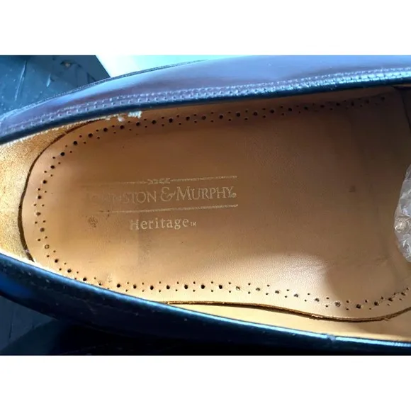 Johnston &amp; Murphy Heritage Men's Kiltie Tassel Loafers Dress Shoes Sz 11 D 32733
