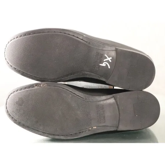 Johnston &amp; Murphy Men's Casual Loafers Shoes Size 9.5 Sheepskin Leather Black