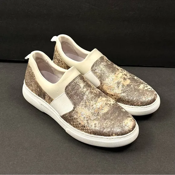 Johnston &amp; Murphy Metallic‎ Sneakers Sz 8.5