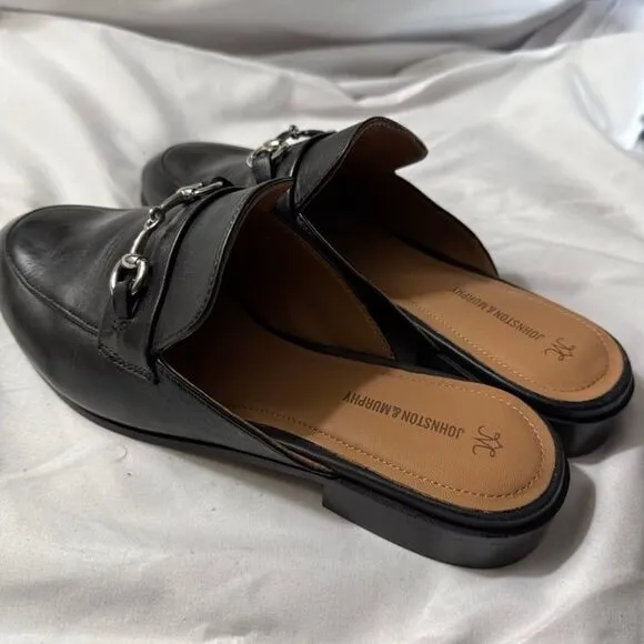 Johnston &amp; Murphy Women’s Closed toe Comfort Bit Mules &amp; Clogs Size 7.5 NEW