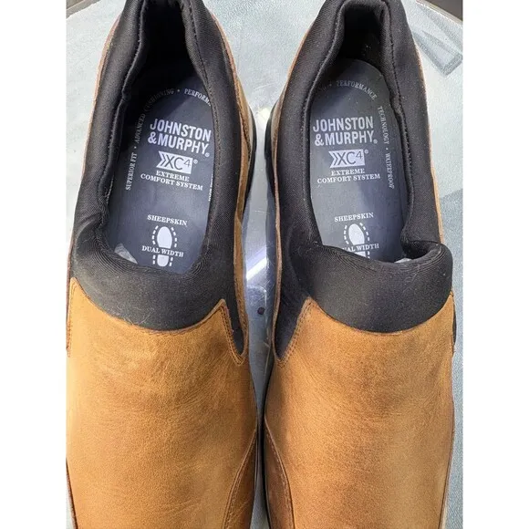 Johnston &amp; Murphy XC4 $130 Men's Dual Width Loafers Shoes Size 11.5 M 25-4066