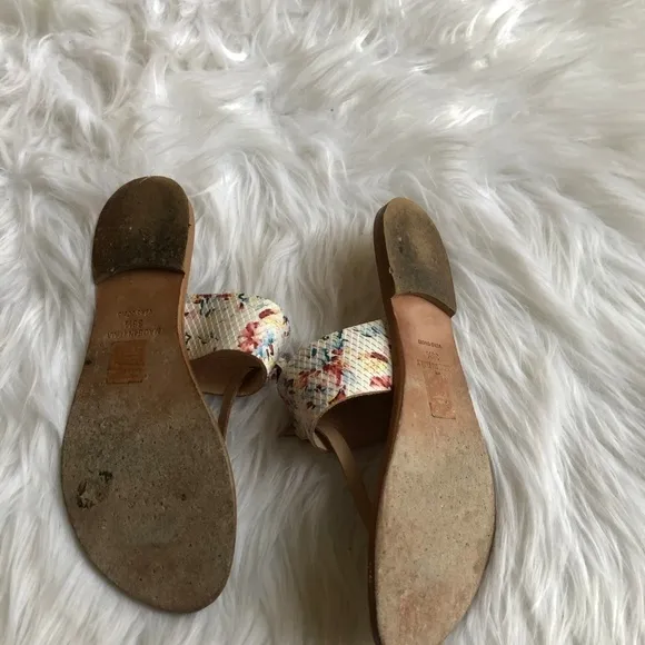 Joie A La Plage Nice T-strap Leather Sandals