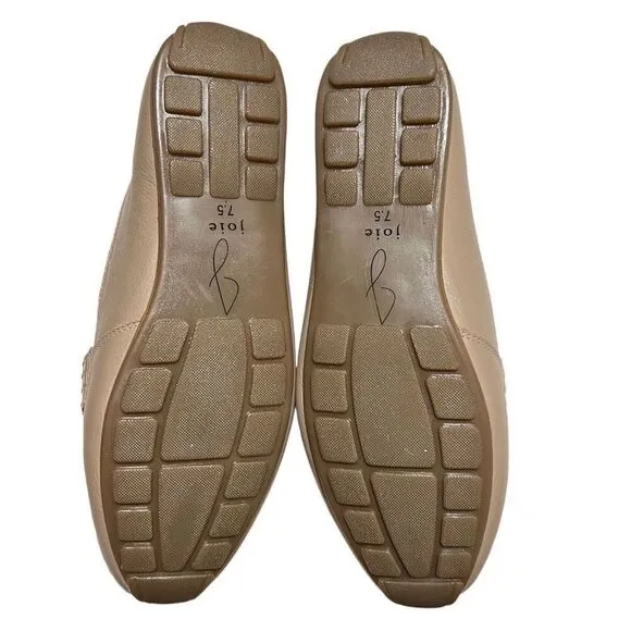 Joie Tan Genuine Leather Driver Loafers Women's 7.5 NEW